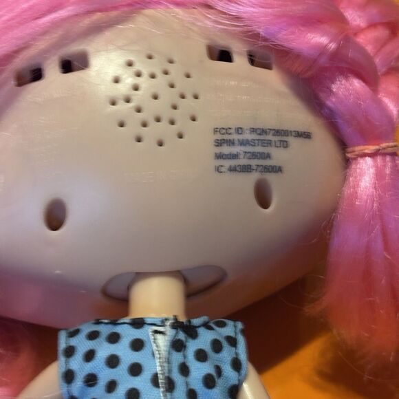 Gabby Chatsters Spin Master Interactive Animated Doll 2014 Pink No be  tested - Picture 7 of 7